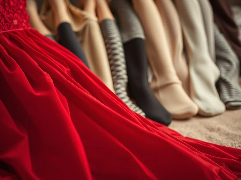 Jakie rajstopy do czerwonej sukienki? Sprawdź najlepsze opcje!